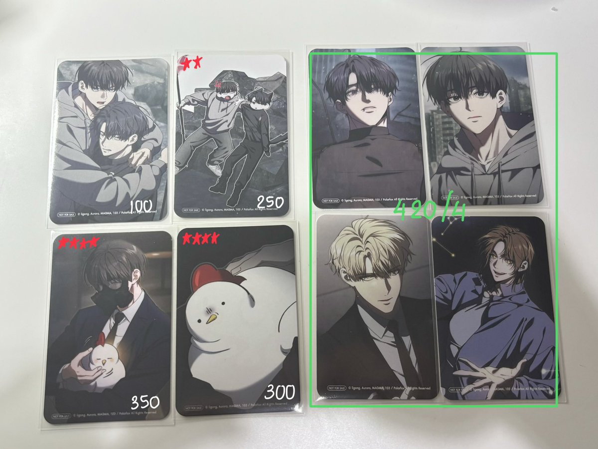 _xeviann's tweet photo. wts the hunter's gonna lay low

♡ ราคาตามภาพ

♡ ใบธรรมดาใบละ20.-

♡ set 18 ใบ+ยอด 1200.- 

♡ คาเฟ่ราคาตามภาพ ☕️ ใบติดดาวรับใบธรรมดาเพิ่มตามจำนวนดาว

 𐙚 𓏴┊𓏵┊𓏴 𐙚

🪽shipping45

#ตลาดนัดmanhwa https://t.co/N4JibQ1EAM