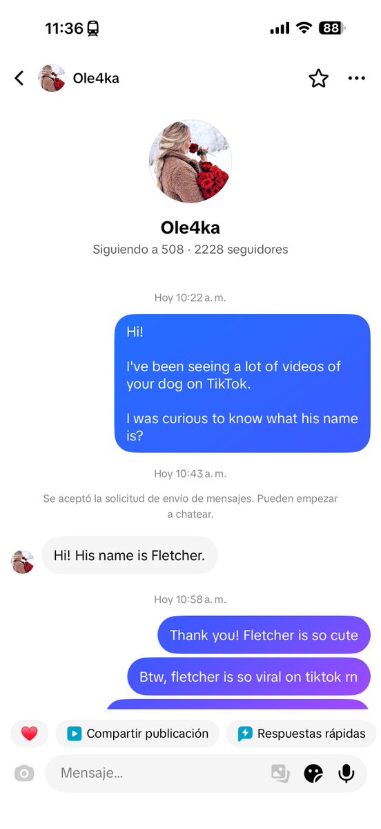 binancesuperman's tweet photo. Guys this is crazy

the sitting dog is at 700k and we found the actual name of the viral dog

i just DM’d the sitting dog’s owner 

and she actually gave me the dog’s real name. 

We can finally run the sitting dog meme using his actual name. 

if you notice, she hasn't posted any content since 2025 

then she realized Fletcher was going viral again and started posting content featuring him

she just literally posted a tiktok 30 mins ago with fletcher

and you can find the original video of him also

Here’s all the proof.

https://t.co/8opYXFJrjJ

https://t.co/vECw4oYbOS
