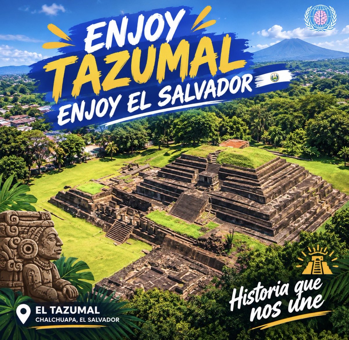 MinisteriodelSC's tweet photo. 🇸🇻 Tazumal, nuestra historia vuelve a brillar. 🏛️
El Gobierno de Nayib Bukele y @culturasv están poniendo en valor nuestro patrimonio, mejorando su conservación y potenciando estos tesoros para el turismo.
El Salvador se transforma. 🇸🇻
#Tazumal #ElSalvador #TurismoSV #SurfCity #ElSalvadorTravel #PatrimonioCultural #DestinoSV