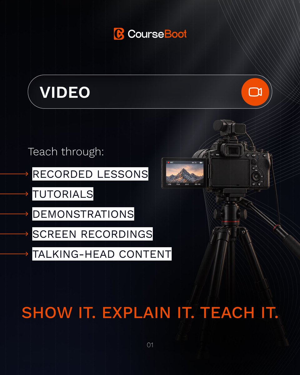 CourseBoot's tweet photo. One idea can become a course, community, practice, mentorship, certification and so much more.

AI makes it easier to build the whole learning experience.

You bring the expertise.
 We help you turn it into something people can learn from. 🤖

CourseBoot 🚀 https://t.co/ZyXelVr2Tn