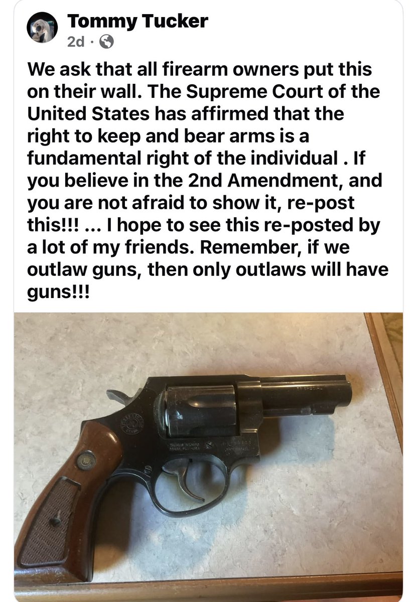 TWIGGYRNUSA's tweet photo. Second amendment rights 🇺🇸 https://t.co/2eN5tNloeu