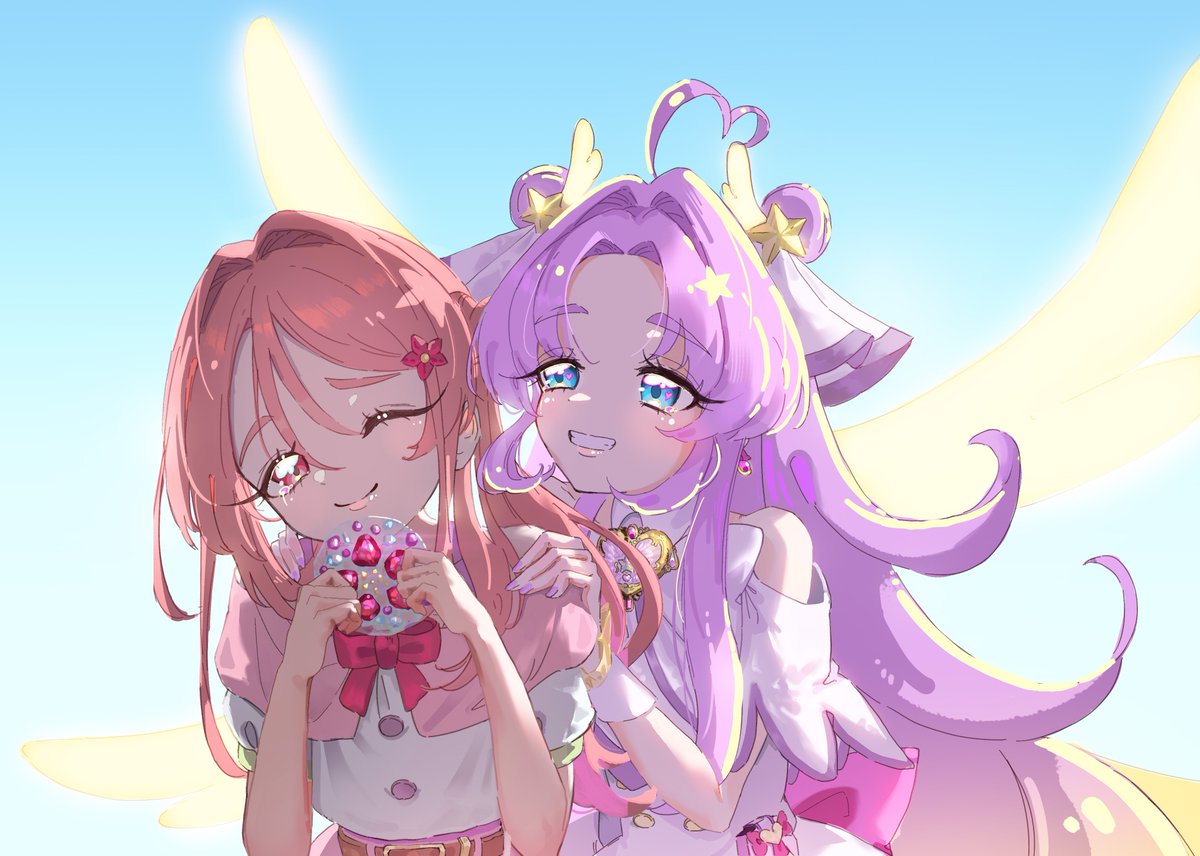 sana_Dn's tweet photo. かりんちゃんとキュアアンサー フューチャーフォーム

最初に踏み出す一歩は勇気がいるけど
その一歩は一人じゃない https://t.co/pElqUDvV92