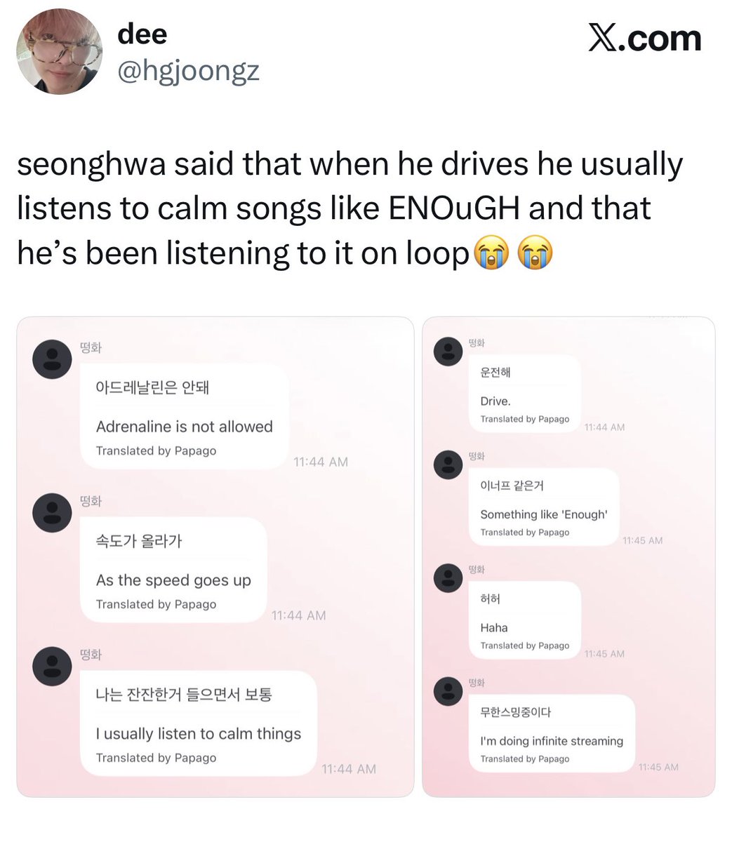 st4rlithwa's tweet photo. it’s like i’ve been hit by a pan … “love story with lyrics directed towards someone” “some days i think of a certain person” “seonghwa was the first to hear the song” Ok and seonghwa listening to said song on loop Alright https://t.co/p7GQjMLhXA