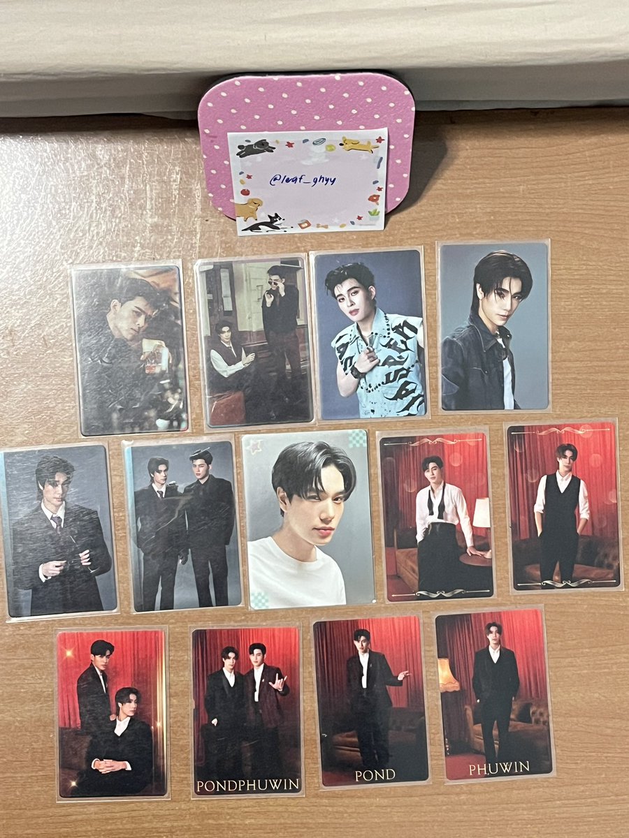 leaf_ghyy's tweet photo. การ์ดเหลือเท่านี้นะคะ ❕เซลฟี่พุพุมีตำหนิ
ขายเหมา 13 ใบ 450 รส.(ห่างไกล+20)
ภาพ✌🏻เป็นของแถมน้าได้หมดเลยย🧎🏽‍♀️🧎🏽‍♀️

#ตลาดนัดปอนด์ภูวินทร์ #ตลาดนัดgmmtv
#ตลาดนัดgmm https://t.co/rCdHbvo2by