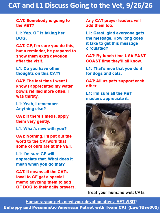 law1use002's tweet photo. @StellaXO188 here is my #CATurday #CATTALE 
In case you are wondering, I am L1 https://t.co/cyxzegDBDF
