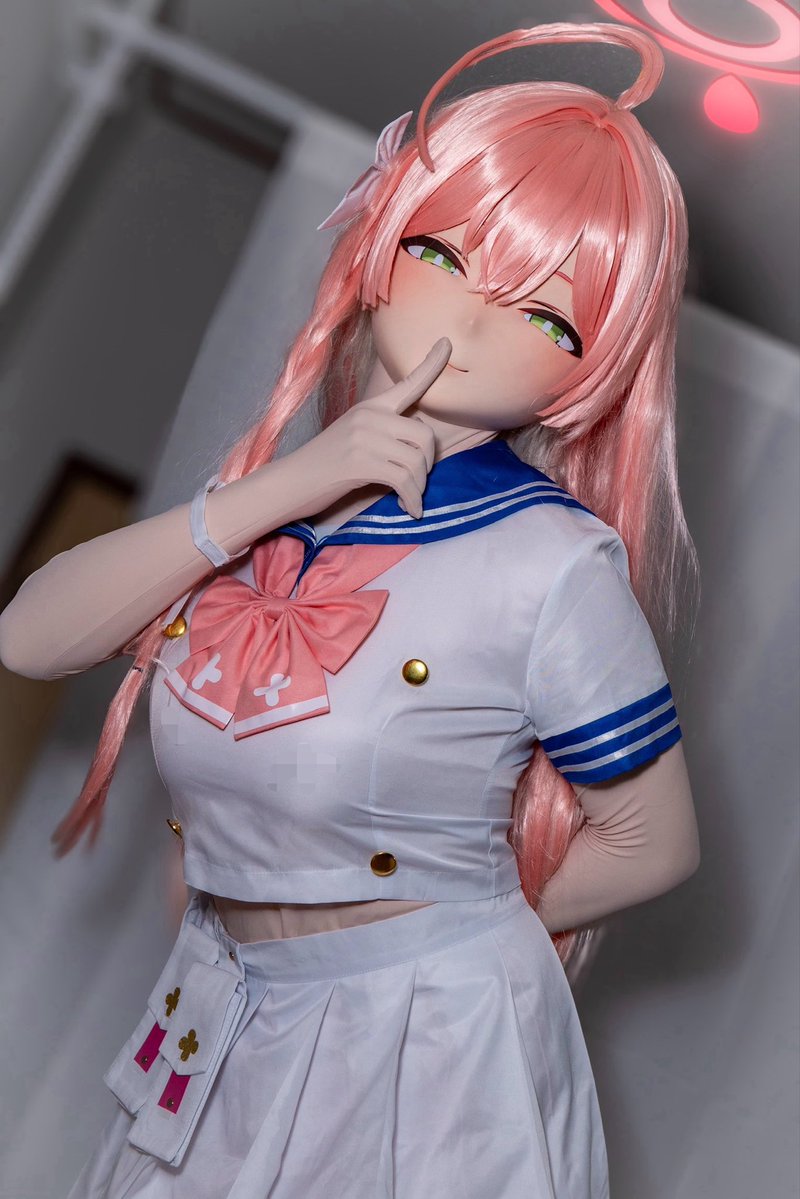 7NiaTsu_kig's tweet photo. #cosplay #kigurumi 
 
「先生、これから色々とよろしくお願いしますね。
　　………はいそれはもう『色々』と…♡」

ブルーアーカイブより、トリニティ総合学園２年、補習授業部所属の浦和ハナコをお迎えしました！！
　
🎭→@Nekotoufu_Shop 
📷(2枚目)→@naruhate_kigu 
#浦和ハナコ　#ブルアカ https://t.co/l9NjCISpFc