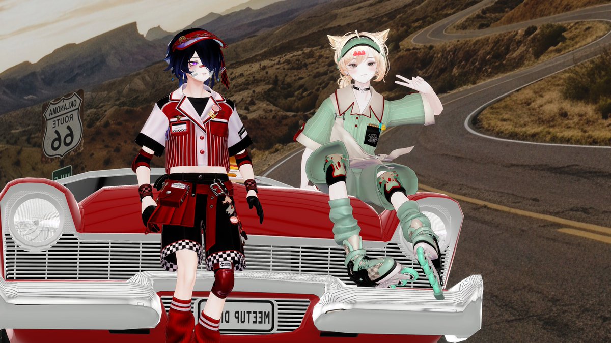 yuzuhisagi_VRC's tweet photo. #ダイナー改変集会　行ってきました
初開催だったみたいだけど人たくさんいた！ https://t.co/X3Jz24mhzz