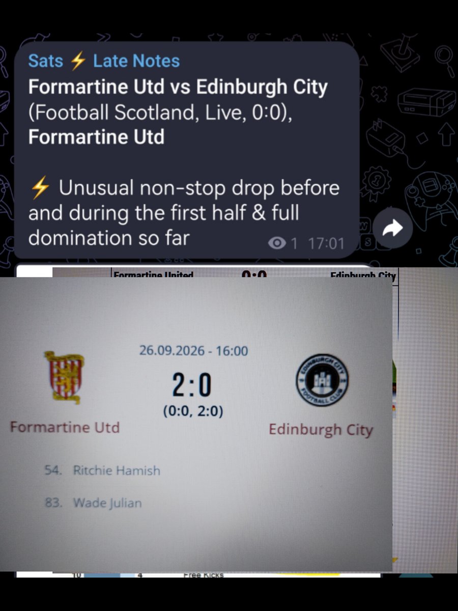 betmeteor's tweet photo. Two goals in the second half. Finished without a surprise

Formartine Utd vs Edinburgh City - 2:0 https://t.co/lss8hASeIN