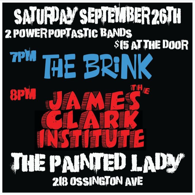 CC59's tweet photo. Why not start your perfect fall evening at @THEPAINTEDLADYY on Ossington with The James Clark Institute and The Brink. Showtime at 7 and then hit the west end clubs for @SecondSummerTO https://t.co/xQZ9c5WYUi