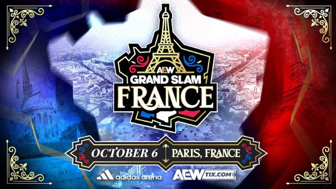 WrestlePurists's tweet photo. WWE reportedly has ‘at least one big main roster name’ planned for NXT against AEW Grand Slam France:

“It is also presumed NXT will have at least one big main roster name when it goes head-to-head with Tuesday Dynamite.”

- Bryan Alvarez
(@WONF4W) https://t.co/TGlNrxsg1w