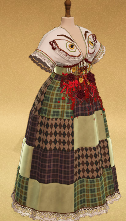 Andr444meda's tweet photo. Monster dress https://t.co/HPWvY4XS5z