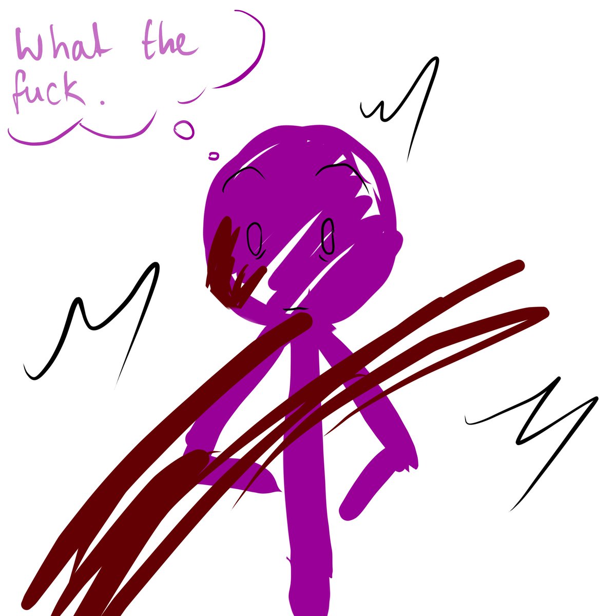 avmcolor's tweet photo. blood warning
Purple isnt aware yet how serious they take this https://t.co/gNJhRLJ6SI