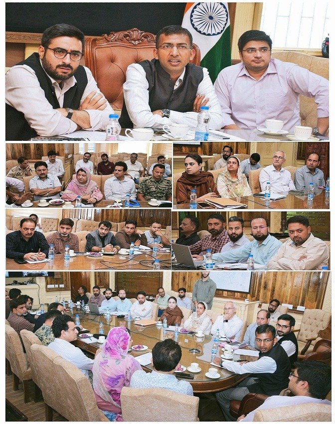 DivComKash's tweet photo. Div Com Kashmir reviews new Alignments of Srinagar Ring Road Phase-III
SRINAGAR, SEPTEMBER 26: Divisional Commissioner Kashmir,  Anshul Garg on Saturday chaired a meeting to review the proposed new alignments for various stretches of Srinagar Ring Road (SRR) Phase-III, including Lasjan–Dalgate, Dalgate–Pandach and the proposed Parimpora–Dalgate Flyover.
The meeting was attended by the Deputy Commissioner Srinagar, Commissioner Srinagar Municipal Corporation (SMC), SSP Traffic, Director Airport Authority of India, Additional Commissioner Kashmir, Project Director NHAI and senior officers from KPDCL, KPTCL, PHE, I&FC, PWD, Air Force and BSF.
During the meeting, the technical team of the National Highways Authority of India (NHAI) made a detailed presentation on the proposed new alignment for the Lasjan–Dalgate stretch. The revised alignment has been designed to bypass the Cantonment area as well as the Jhelum Bank.
After detailed deliberations, officers of the concerned departments observed that the proposed alignment was suitable and feasible for construction of the first eight kilometres of Srinagar Ring Road Phase-III.
Regarding the Dalgate–Pandach stretch, the Divisional Commissioner directed NHAI to undertake a comprehensive comparative analysis of the three proposed alignments. He directed that the analysis be submitted to the concerned departments to facilitate selection of an appropriate alignment.
The meeting also discussed the proposed Parimpora–Dalgate Flyover. Following deliberations, it was recommended that the alignment be revised to avoid affecting M.A. Road.
The Divisional Commissioner stressed the need for coordinated planning among all concerned departments to ensure that the project is executed efficiently.
@OfficeOfLGJandK 
@CM_JnK 
@hello_anshul 
@diprjk