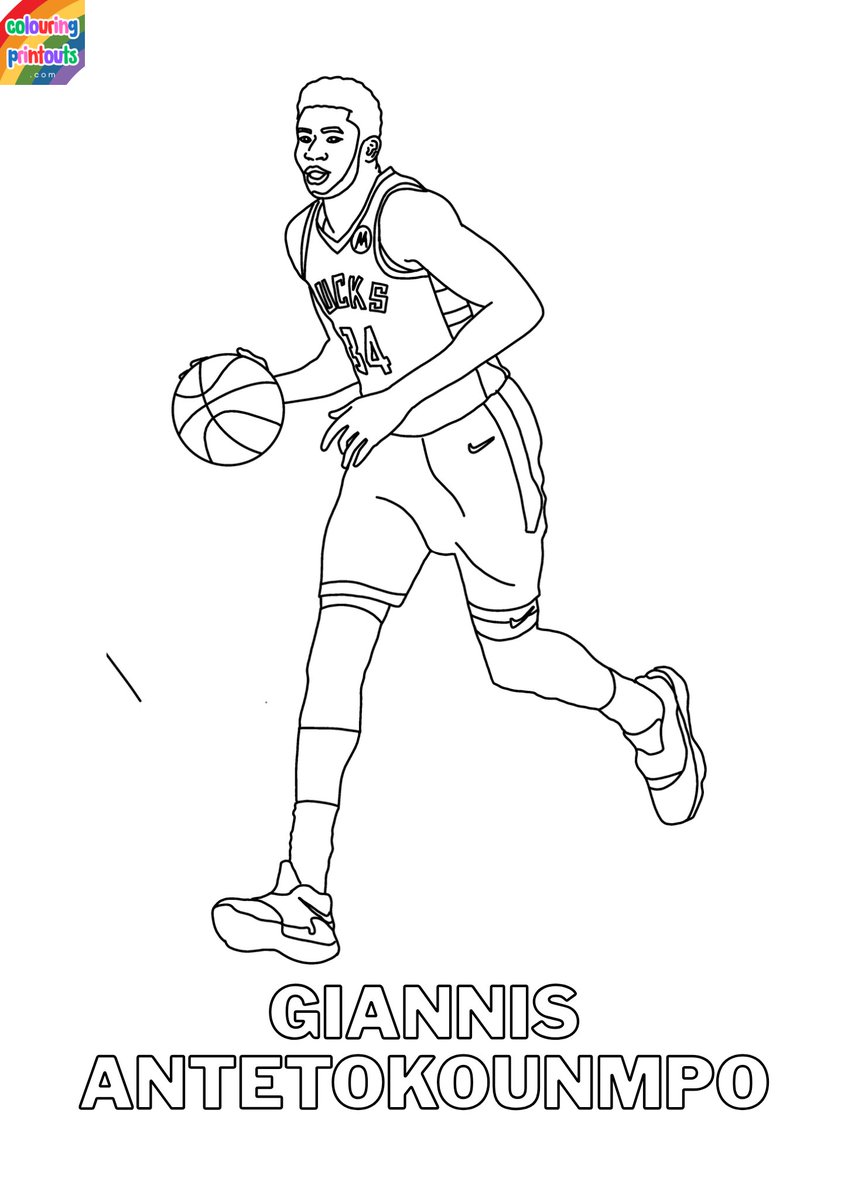 colouringprint's tweet photo. Get ready to bring the Greek Freak to life with our Giannis Antetokounmpo Coloring Pages!
Download : https://t.co/mTs8uXLUTI

#GiannisAntetokounmpo #Giannis #ColoringPages #Basketball #NBA #FreeColoringPages #Bucks #BasketballFans https://t.co/nKjhwdnwg7