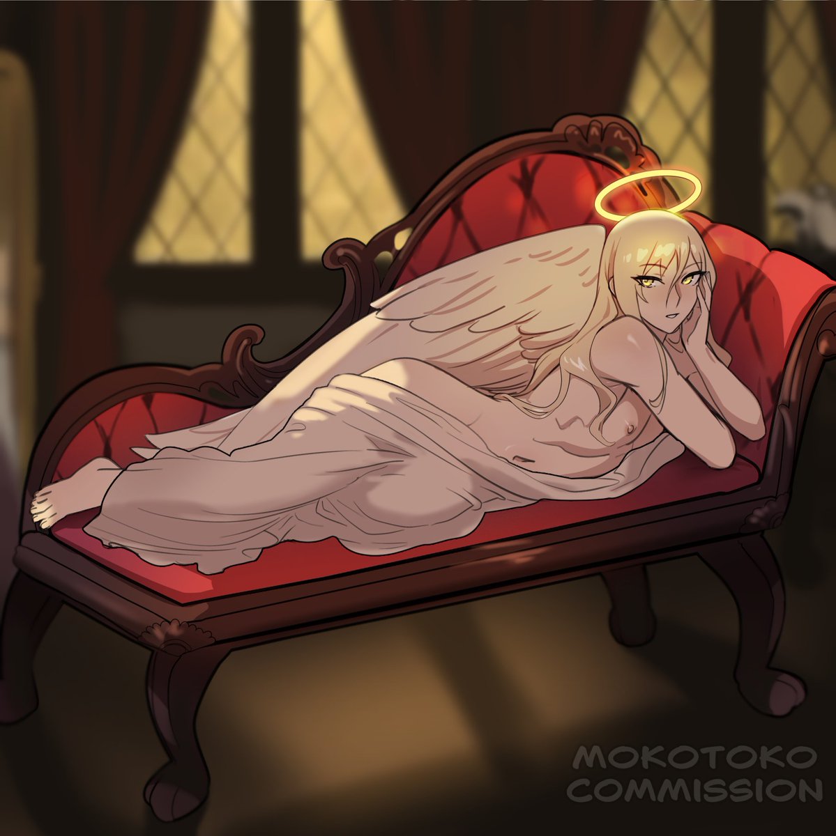 MokoToko9's tweet photo. Comm for @Manas_Kuron of their angel oc~ https://t.co/k46l2lXzMc