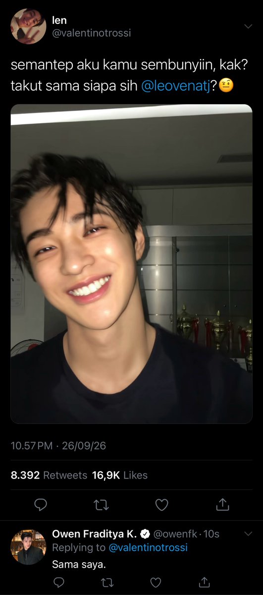 kkuromiyo's tweet photo. — nomin few tweets, from Abide au.

vena dipepet berondong. https://t.co/cUVVelkwVx