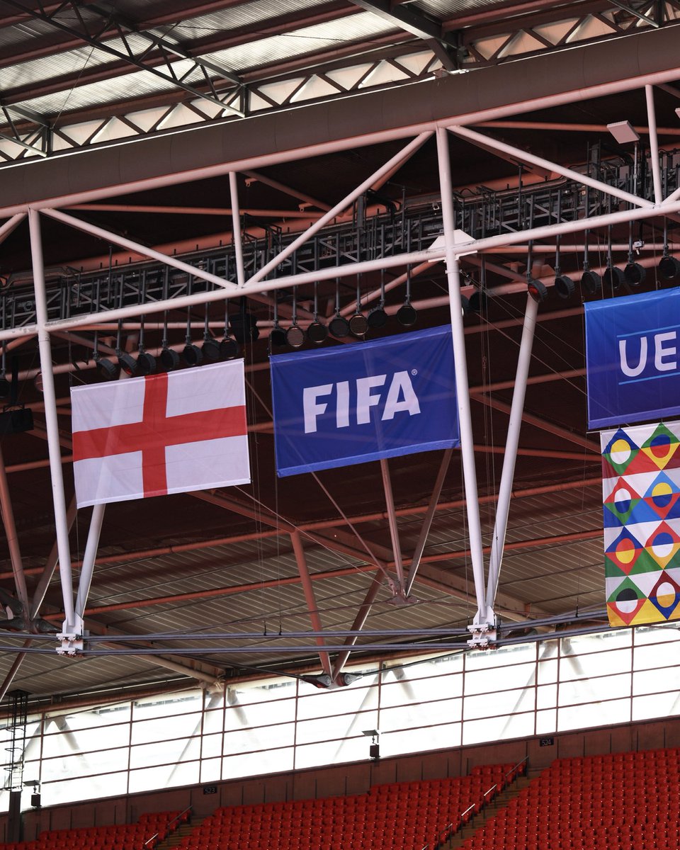 wembleystadium's tweet photo. The small details switching back into sport ✨ https://t.co/bKvOWAIygo