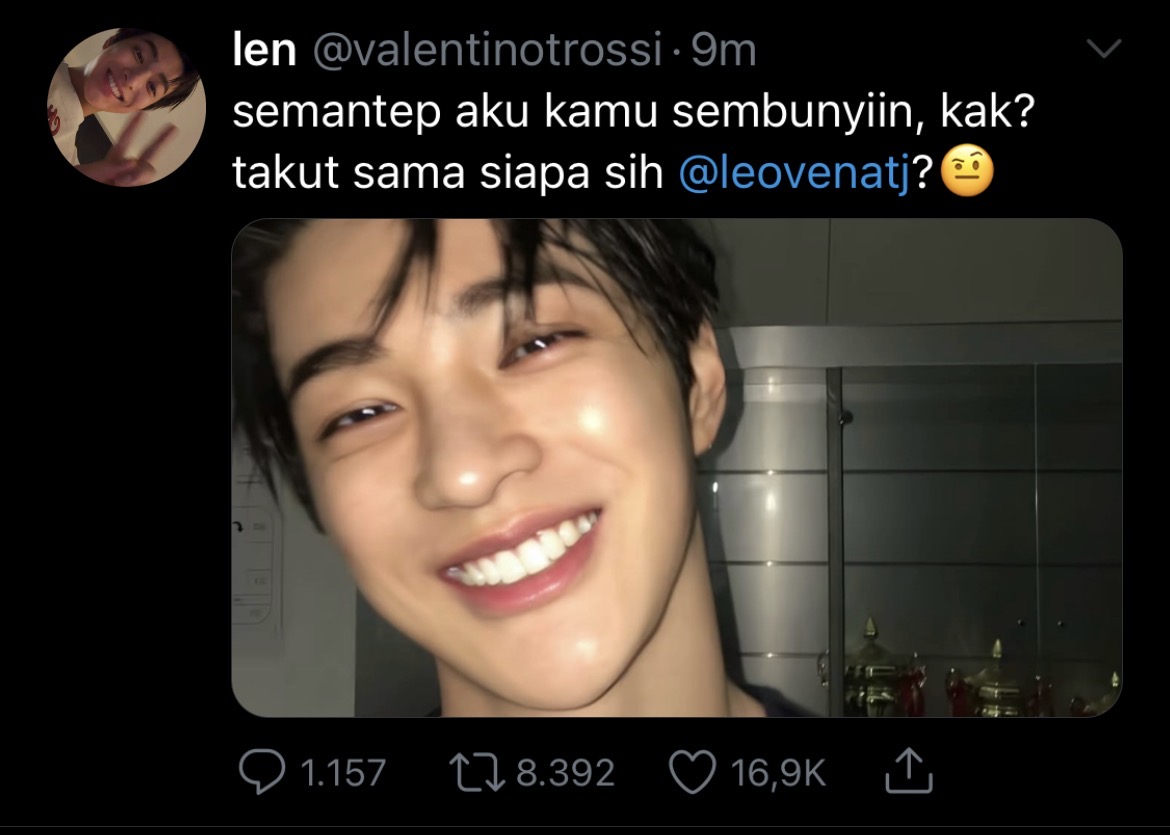 kkuromiyo's tweet photo. — nomin few tweets, from Abide au.

vena dipepet berondong. https://t.co/cUVVelkwVx