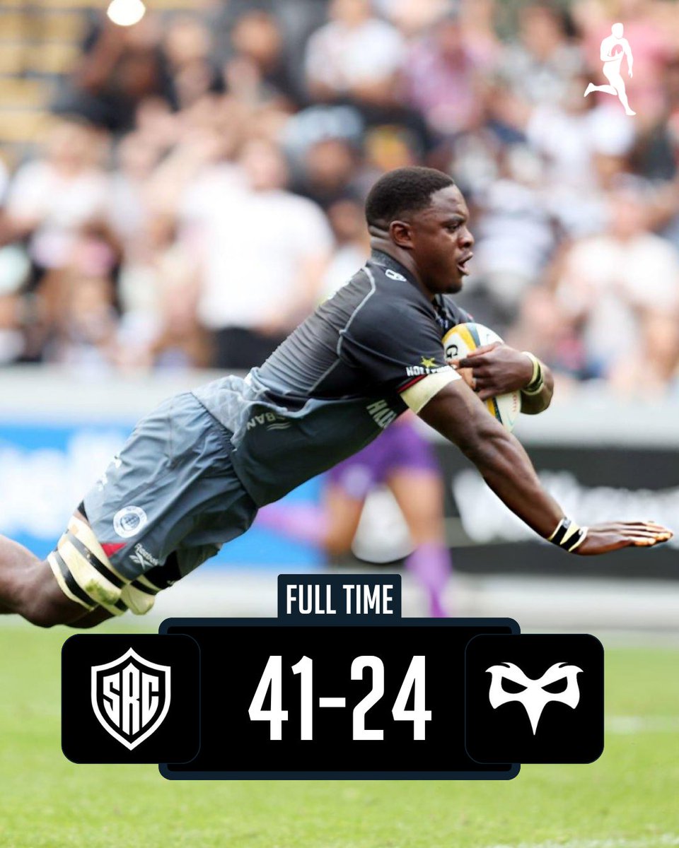ultimaterugby's tweet photo. Five tries and a commanding attacking display saw the Sharks begin their #URC campaign with a convincing victory over the Ospreys in Durban.

#URC | #SHAvOSP https://t.co/MLIsUFSbM9