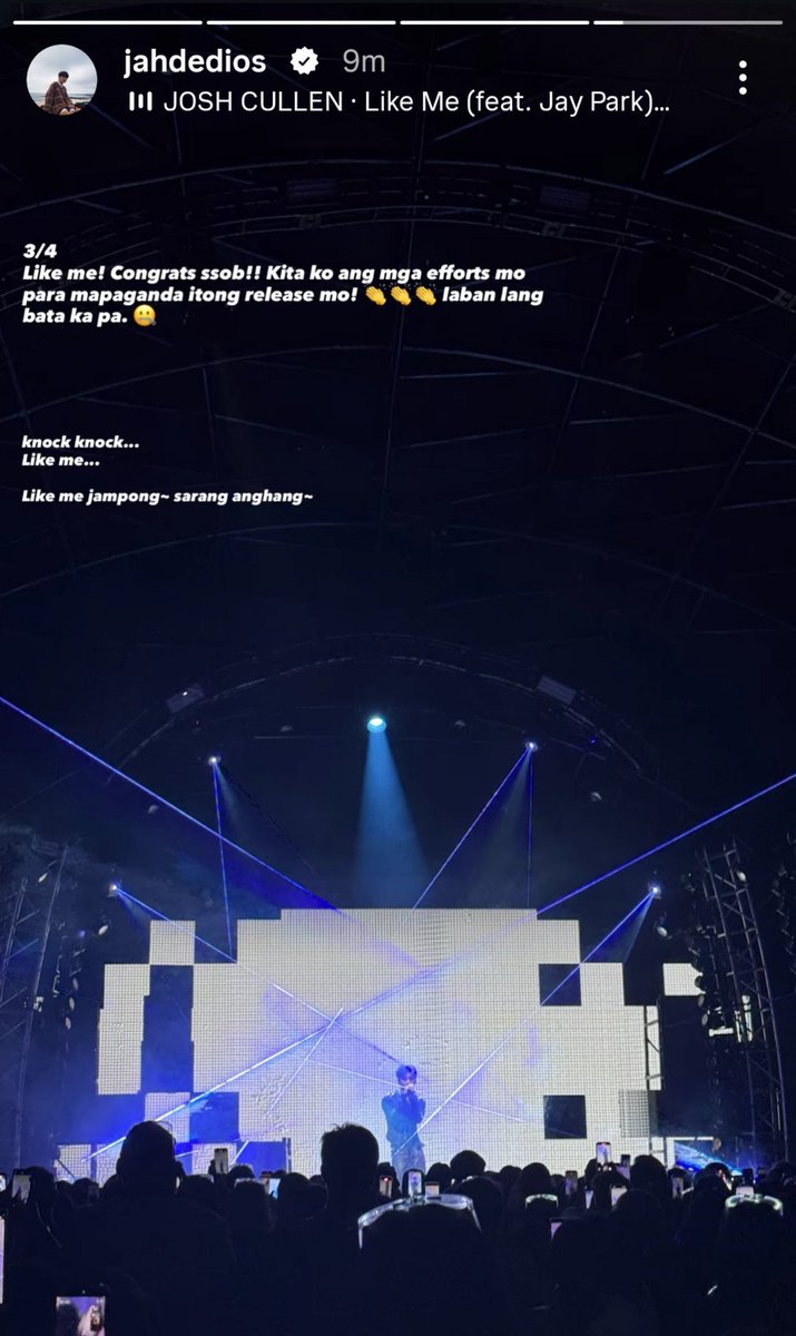 wholesomestell's tweet photo. “kita ko ang mga efforts mo para mapaganda itong release mo 👏👏👏”

safe to say na he was there since day 1. he witnessed josh's preparations, struggles, and now, he watched his success. 

oh i know he was so proud ☹️🥺💚 https://t.co/dO23CP9lgC