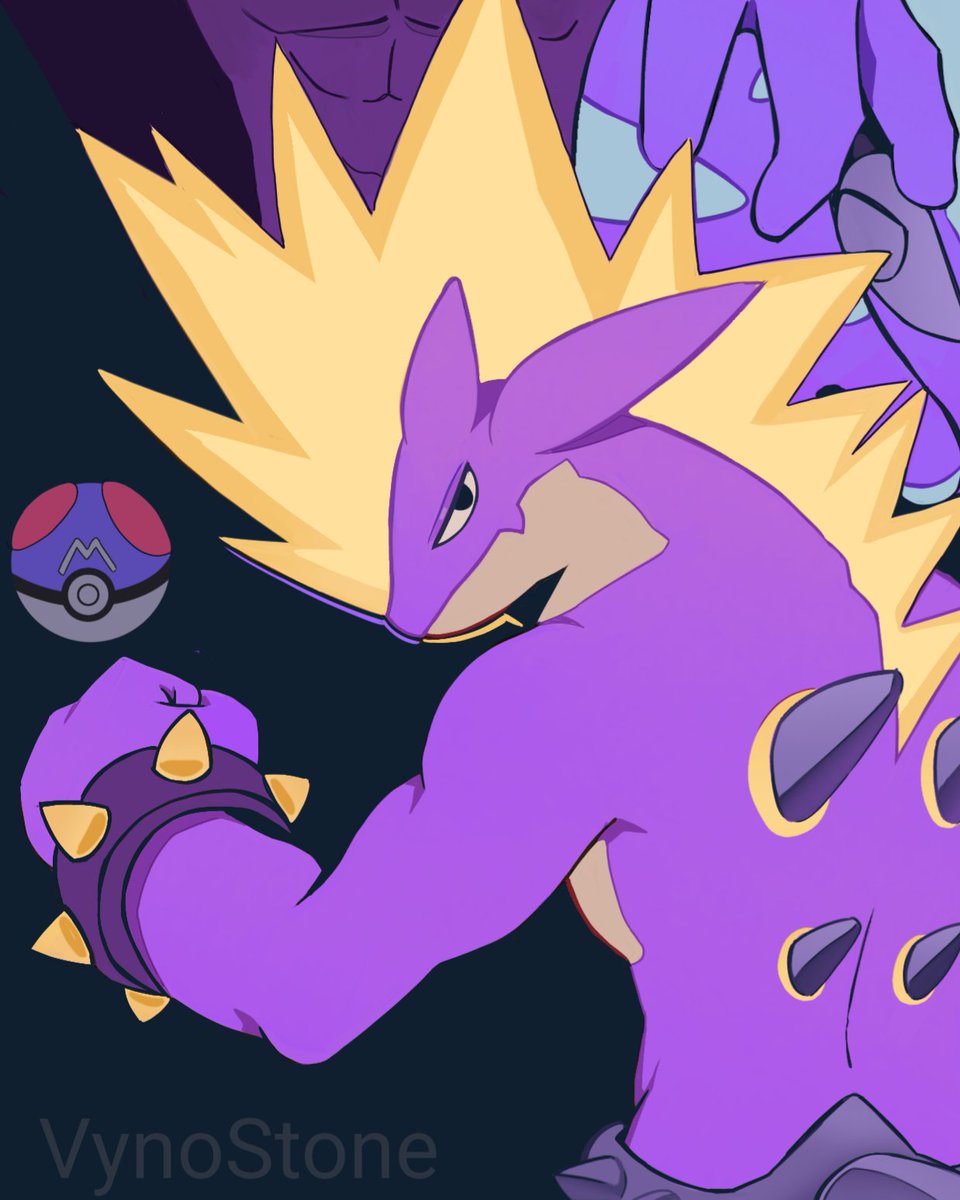 Veloz_artist's tweet photo. Otra parte del lienzo del pokemon toxtricity "3 
#Pokémon #toxtricity #draw https://t.co/U6SVzsJ5OJ