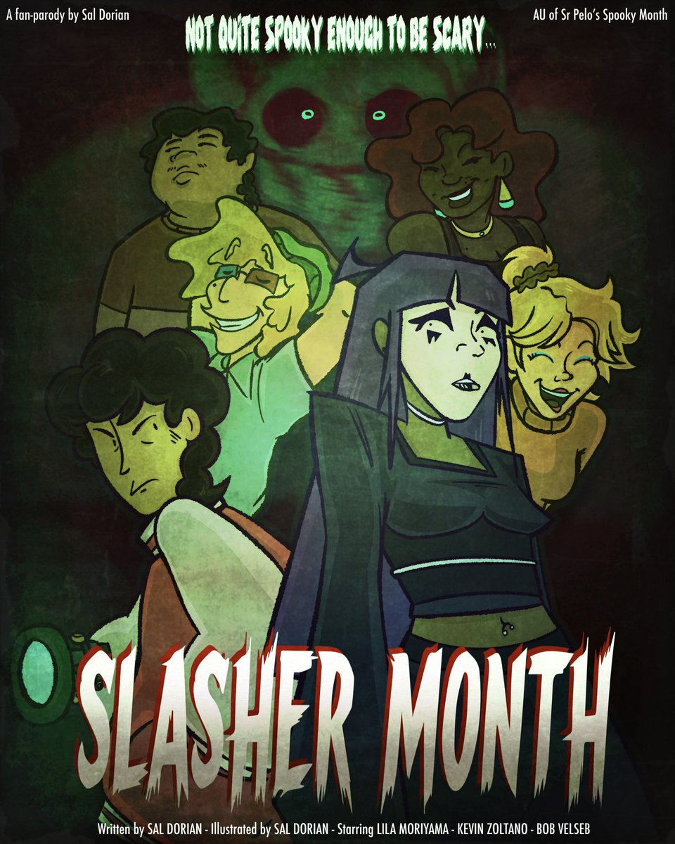SalSketches's tweet photo. Coming to a theater near you! #spookymonthfanart #SlasherMonth https://t.co/dCvG2RRfBJ