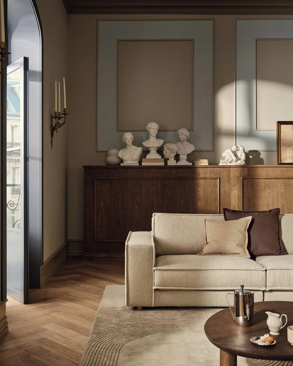 sidneyvo_0or's tweet photo. The Noora modular sofa aligns with your dreams of quality craftsmanship, aesthetics, and comfort – boasting removable and interchangeable covers for renewing and reimagining the design over time. Its straightforward yet luxurious look includes finely... https://t.co/PuCp9m0V87