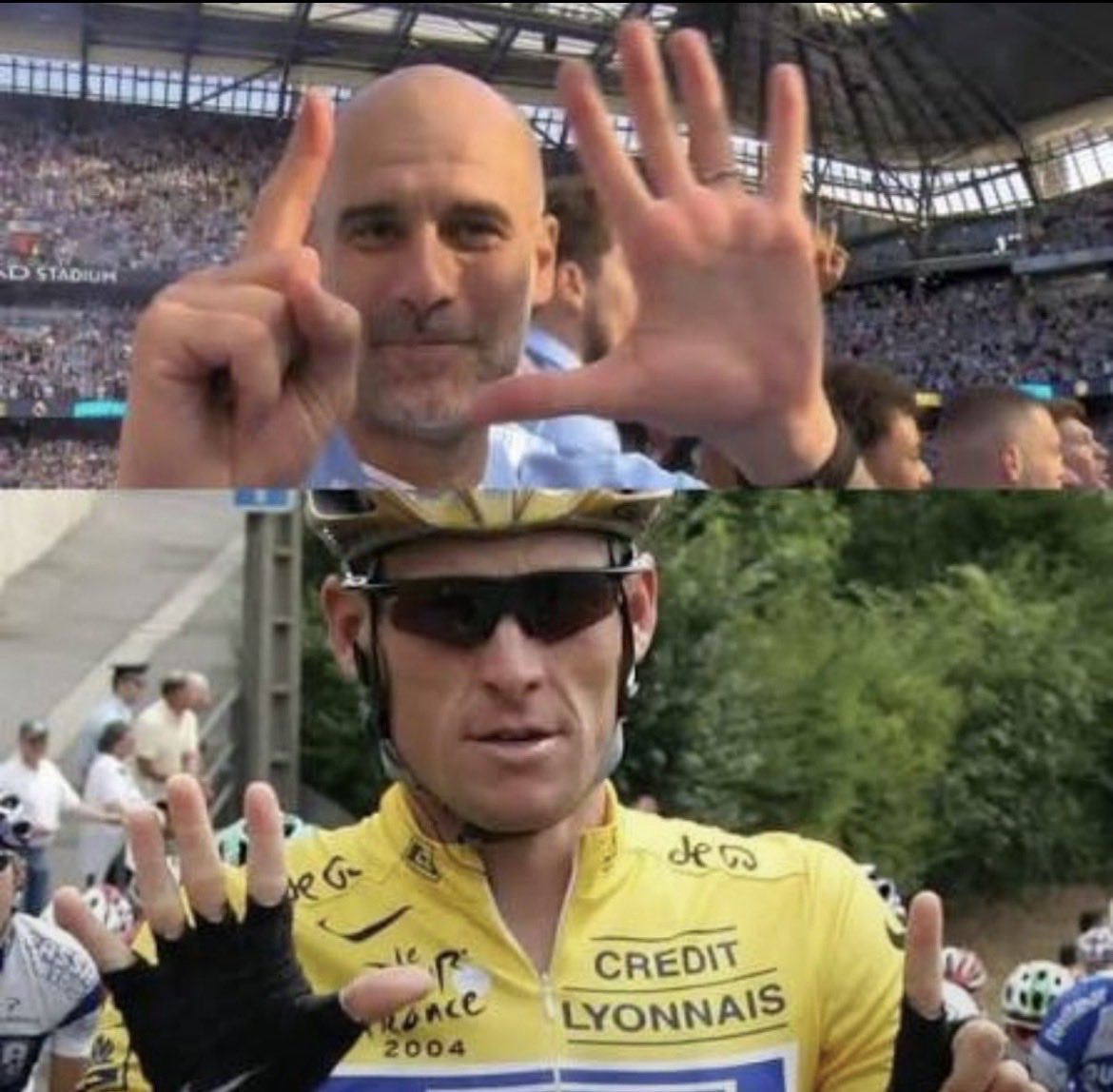 StevenWharrier's tweet photo. List of past Tour de France winners.  What the list of past Premier League winners should also look like very soon… https://t.co/R5BOyNUsNZ