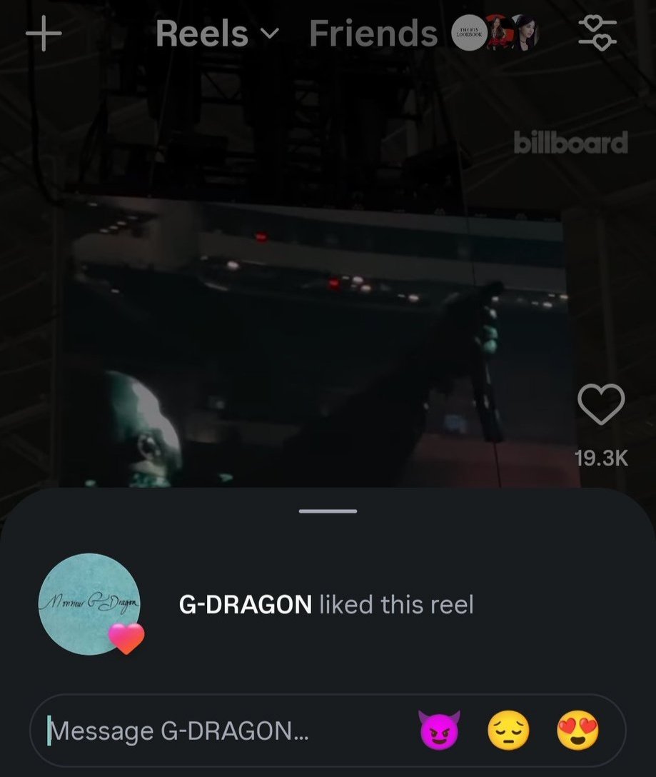 Bilenkukkkkk___'s tweet photo. 🚨 BREAKING NEWS 🚨  Gdragon liked this post of Kanye West attending Chris Brown and Usher's concert as a surprise. 
https://t.co/J6srAB8ouL https://t.co/qqsYe696Vh
