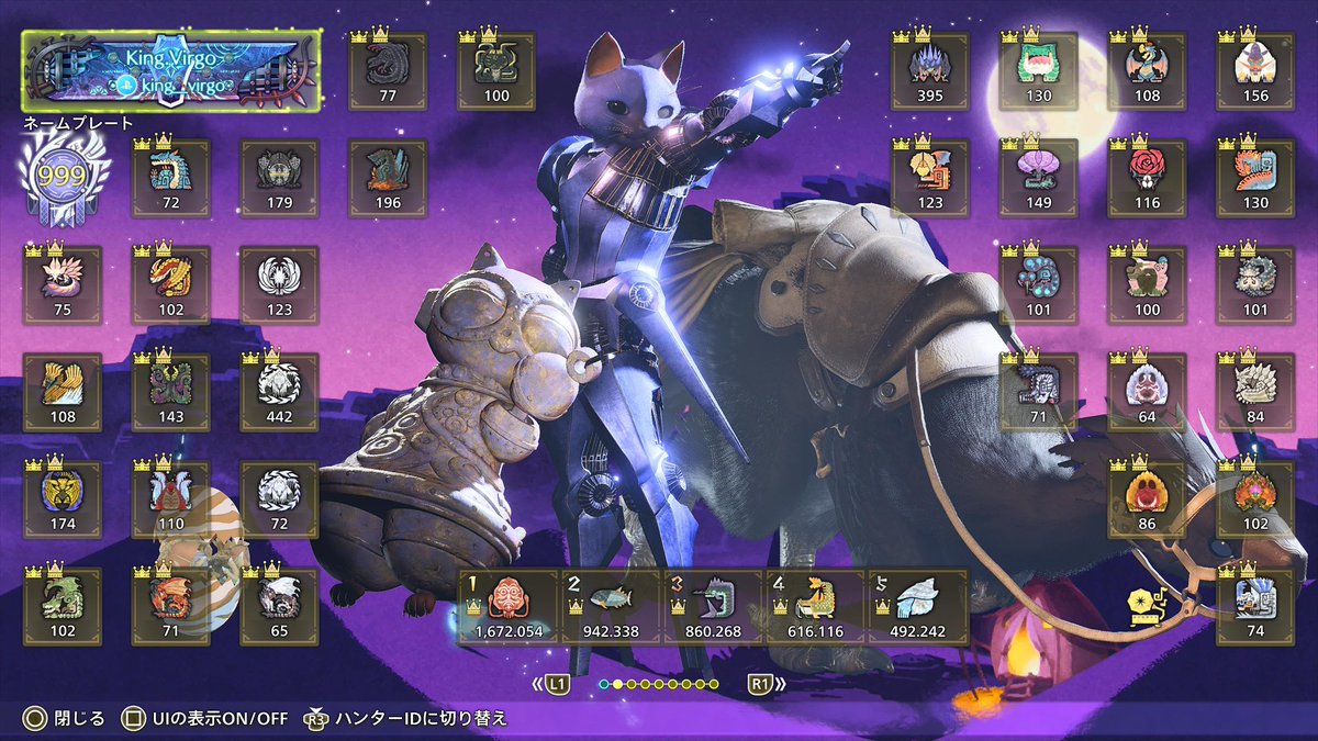 virgo_king000's tweet photo. #モンスターハンターワイルズ
#モンスターハンター
#MHW
#モンハン
#モンベツノクマ
#ワイルズ

【現状】
HR低い狩人が増えた気が
…
……アセンダンスやりたくて
、見捨てた人達が帰ってきた？ https://t.co/HC6ullpNEe