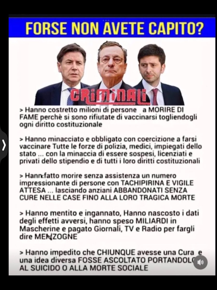 CattarossiLisa's tweet photo. @DanielaMorfino Sembravi intelligente, ma sembri solo, il tuo caro Conte ha alzato il debito pubblico a 8.1 la Meloni in 4  anni fatto scendere al 3.1. Siete complici di strage, di un governo dittatoriale e di arresti domiciliari https://t.co/7OzWqpEA07