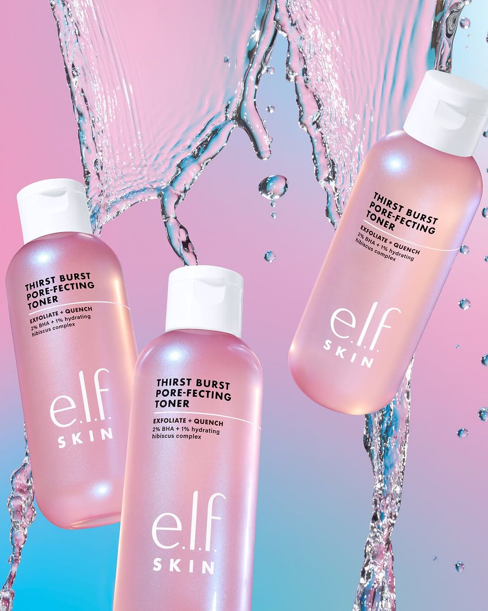 SILVERIOPB's tweet photo. Hydration 🤝 exfoliation

Thirst Burst Pore-fecting Toner features 2% BHA to refine pores and a 1% Hydrating Hibiscus Complex to nourish and hydrate 🌸💦

Standard: $12 | Mini: $6

Shop at  today 🛒✨ https://t.co/yW2EqiaVD2