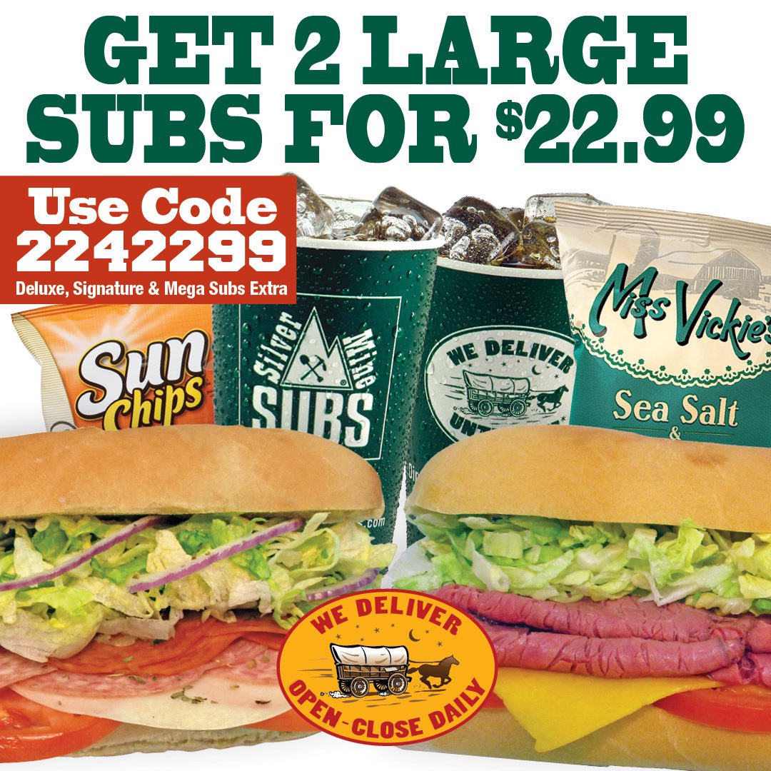 SilverMineSubs's tweet photo. Start the weekend right! #DigIn https://t.co/rCDjrdFyIg