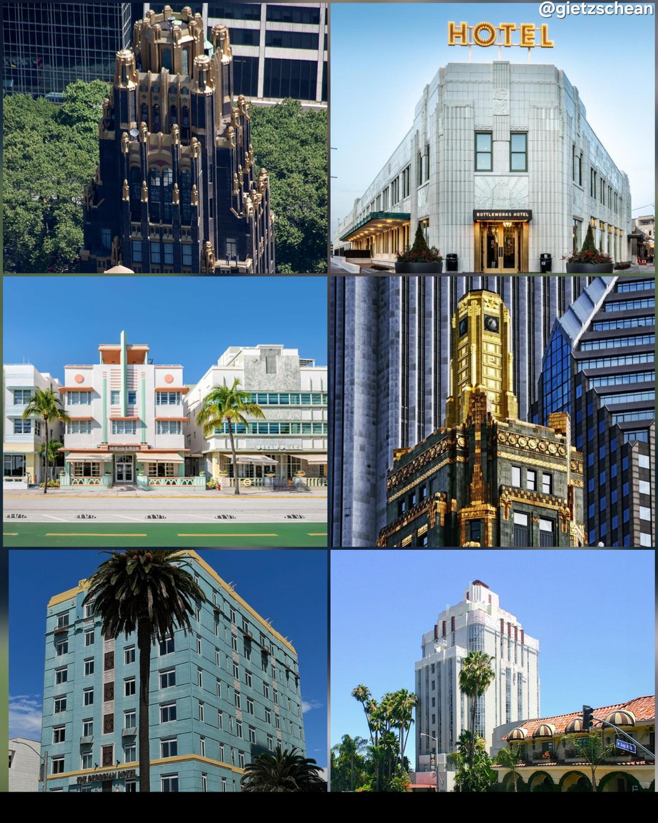 gietzschean's tweet photo. Rare aesthetic: Stylish American Art Deco Hotels https://t.co/7GvnDVULFb