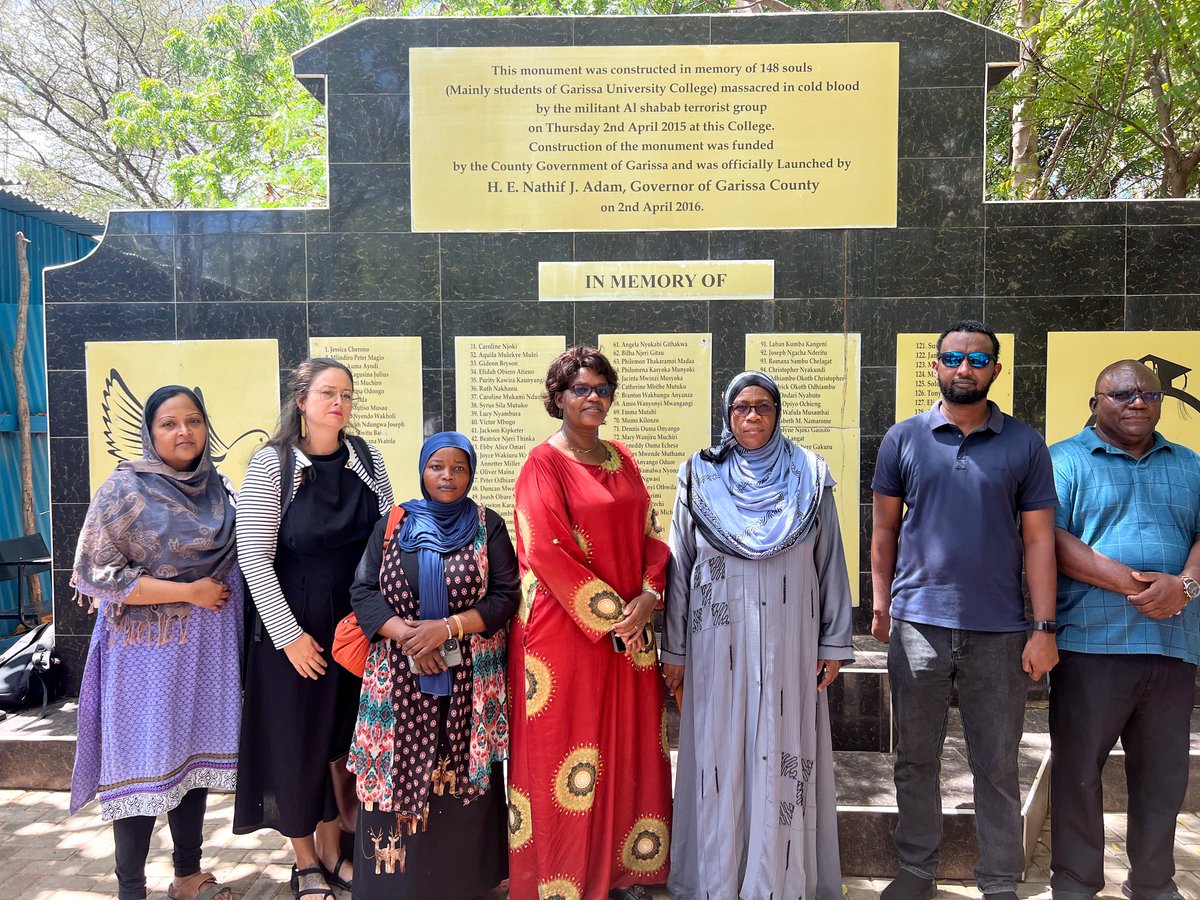 crcp_tum's tweet photo. “Peace does not mean an absence of conflicts; differences will always be there. Peace means solving these differences through peaceful means; through dialogue, education, knowledge; and through humane ways.” — The 14th Dalai Lama.

📍Garissa University Memorial Park https://t.co/cdXiLc5VPA
