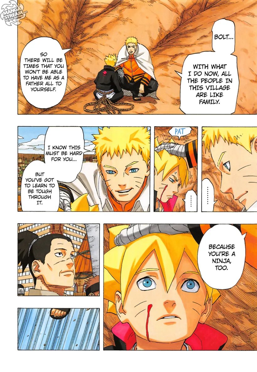 sonofthebat5's tweet photo. @NarutoExplained It was also first adapted in an OVA for the Boruto movie DVD release, also before the anime came out. Personally i don't really have a problem with it, but I will NEVER forgive SP for not doing chapter 700, which is how we're SUPPOSED to see Hokage Naruto for the first time. https://t.co/l51QwcQCvy