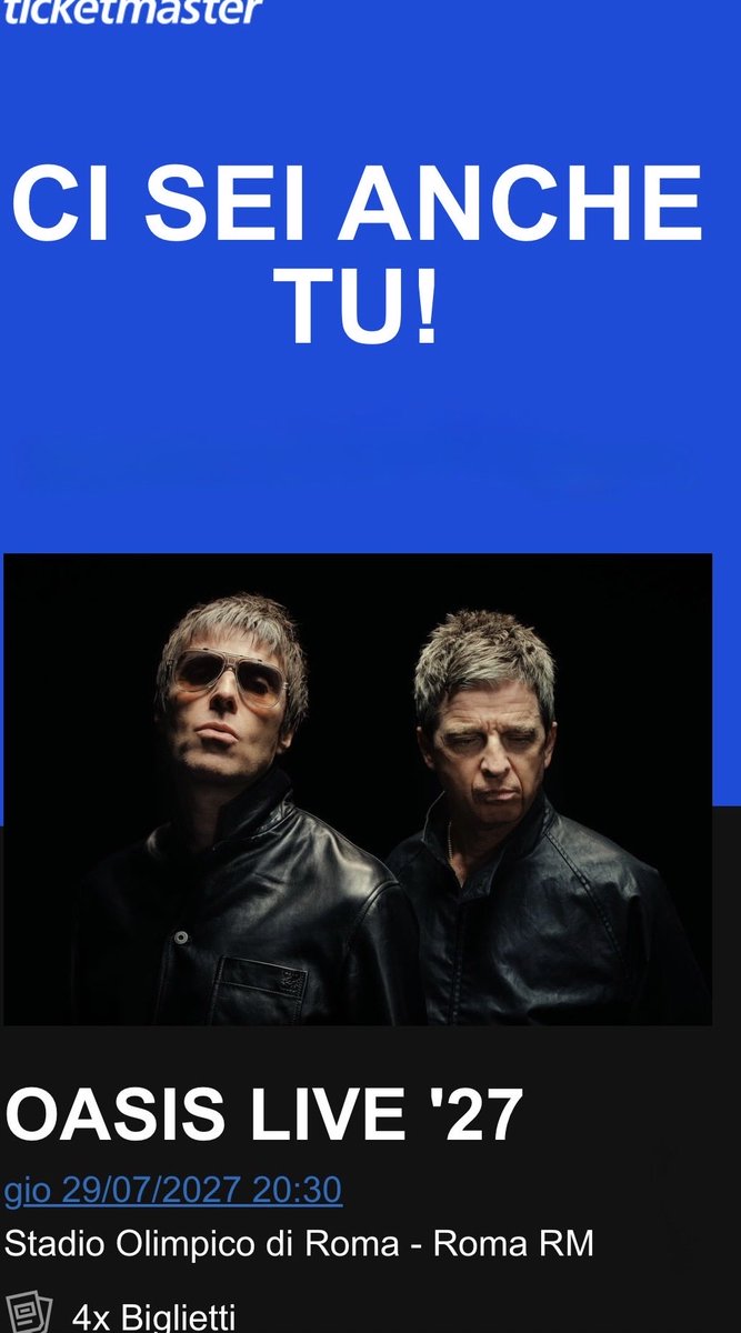 PatrickBomb's tweet photo. Ci sono sempre stato! #madferit #oasis https://t.co/Jdqu3072pn