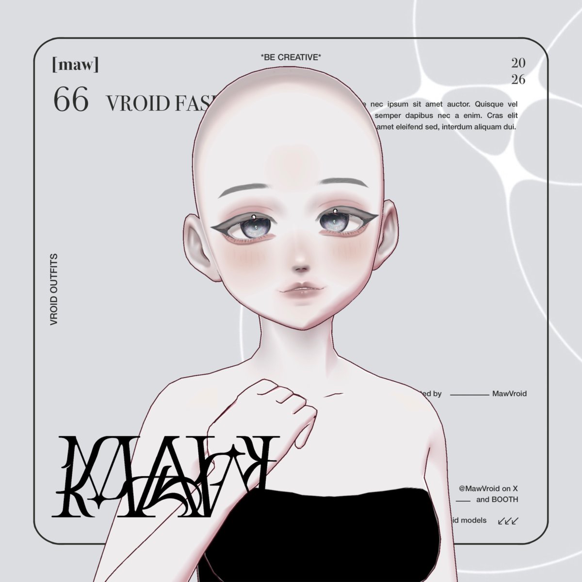 MawVroid's tweet photo. 66 VROID FACE PRESET by [maw] | [maw] https://t.co/6DONTTFcjm #booth_pm #BOOTH #VROID #VroidStudio #Vtuberㅤ https://t.co/0KJhYmYYsp