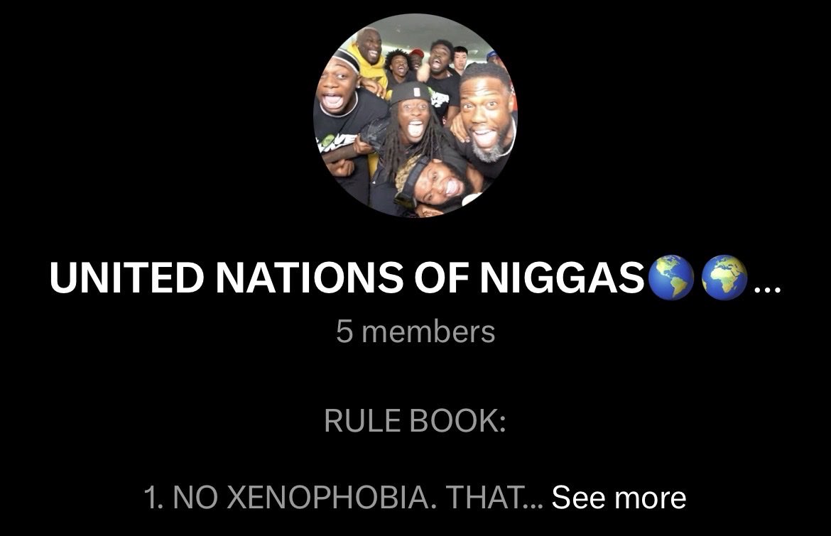 valskxsses's tweet photo. reminder: this gc is for ALL BLACK UNITY and BLACK PEOPLE OF ALL ETHNICITIES! https://t.co/QypzTHeWZh