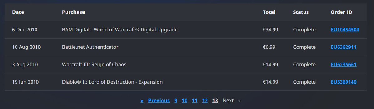 elSkeppo's tweet photo. @Nogra3012 For the lost that say I was not born when wow was releasted, well, https://t.co/B3OWajTMnL transaction log does not go that far.

These are the oldest transactions I found.

Now go be Woke by your selfs and get a life and a brain. https://t.co/QuayuP7NQd
