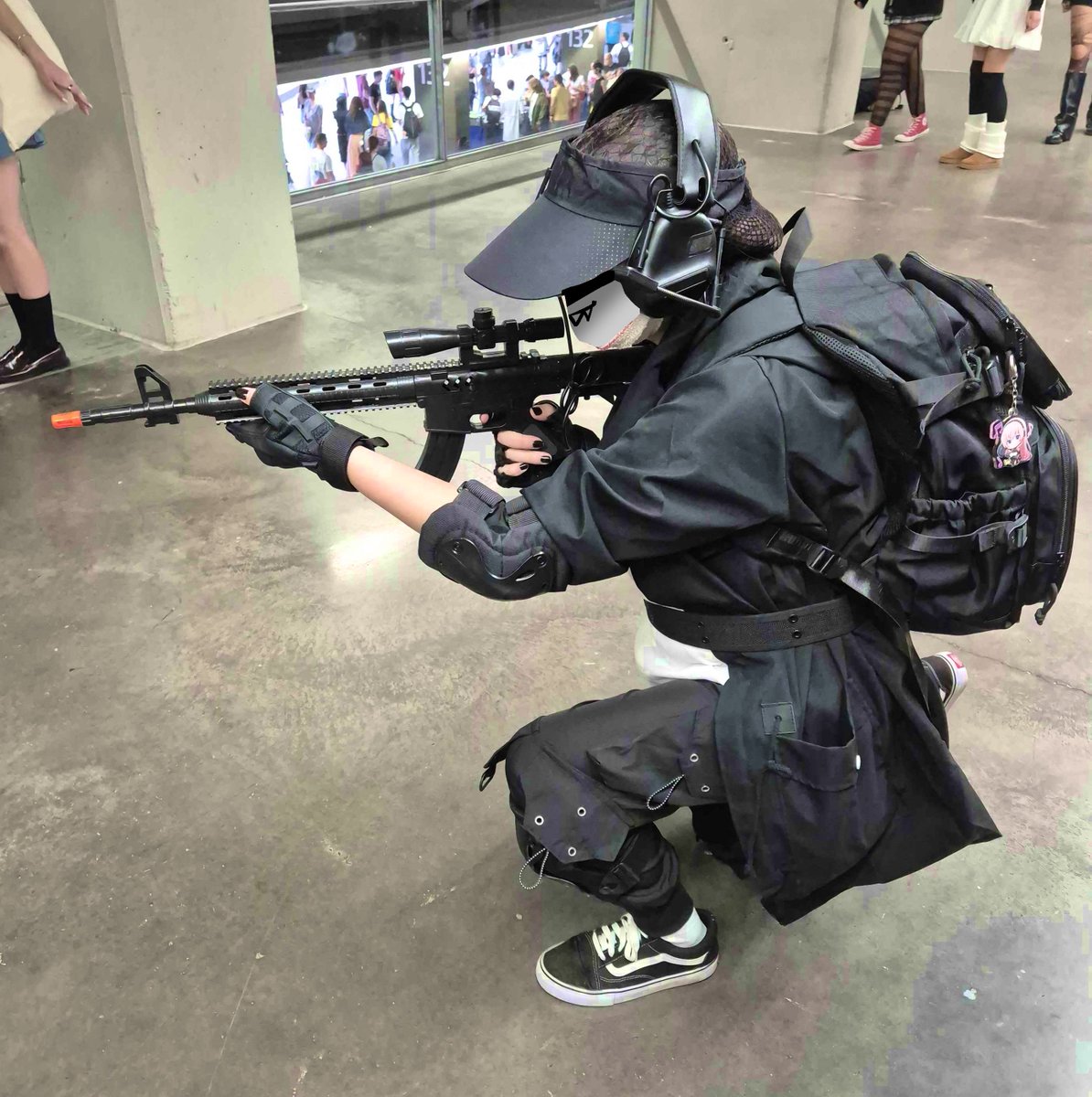 ArandanoEdgy's tweet photo. what a fun con with @HiddenVris 
glad there's culturized people that recognized our cosplays lol https://t.co/RwmmPBME6k
