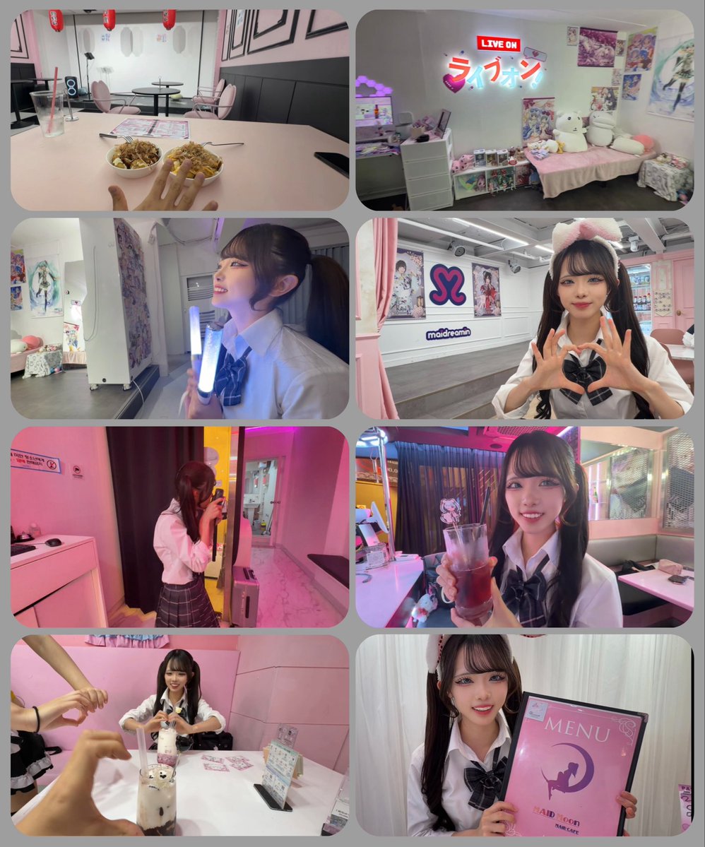 mimimi373_m's tweet photo. 人生初韓国コンカフェ、
1日で行った店舗数

＿人人人人人人＿
＞       7店舗      ＜
￣Y^Y^Y^Y^Y https://t.co/VfLai2wcFo