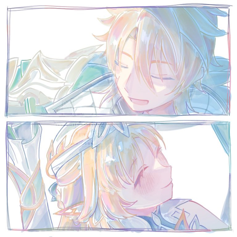 sui_min085's tweet photo. ルカニコらくがき https://t.co/8o2fhuk3Lj