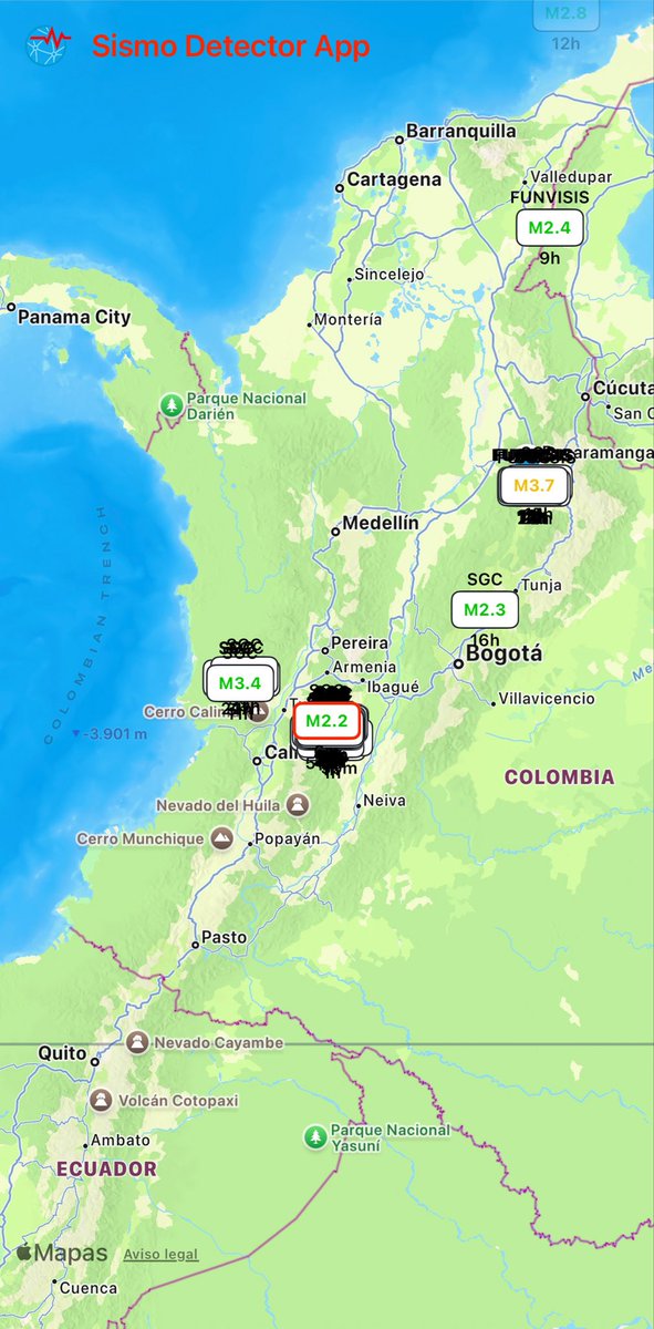 jacome851's tweet photo. Sigue temblando en el chaparral tolima 2.2 superficial 
#atodos #tereemotos https://t.co/jzWMszFXWZ