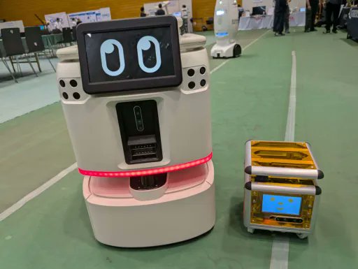 Cube_petit_2022's tweet photo. 遅ればせながら #ROSCONJP2026 の写真③📷
個性豊かなロボットたち、ちっちゃいものズのあつまり

#ROSCON #ROSCONJP #ROS2 #cube_petit https://t.co/1As1e6ZPou