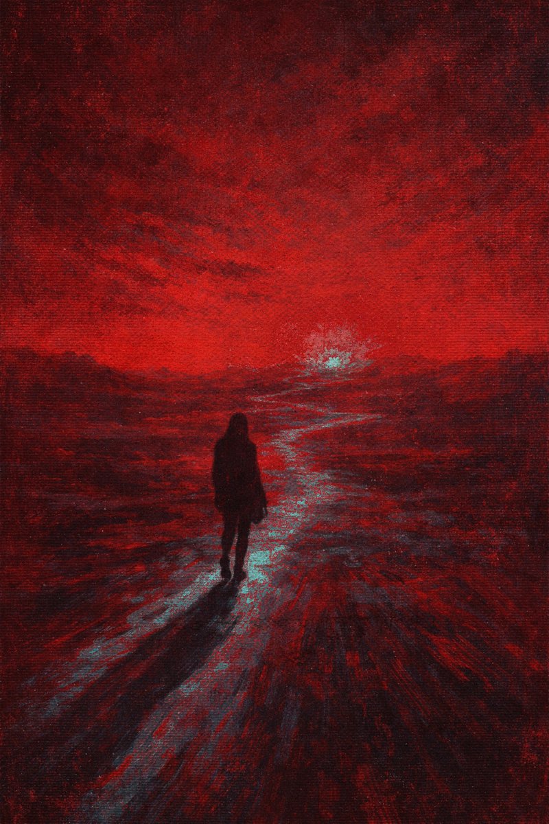 photonisdead's tweet photo. My art in red https://t.co/o9qjA9FWlo