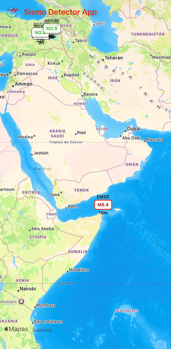 jacome851's tweet photo. Tenemos sismo por la parte de Yemen de 5.4 Medio Oriente #temblores #terremotos#viral https://t.co/OOa76Z5C3W