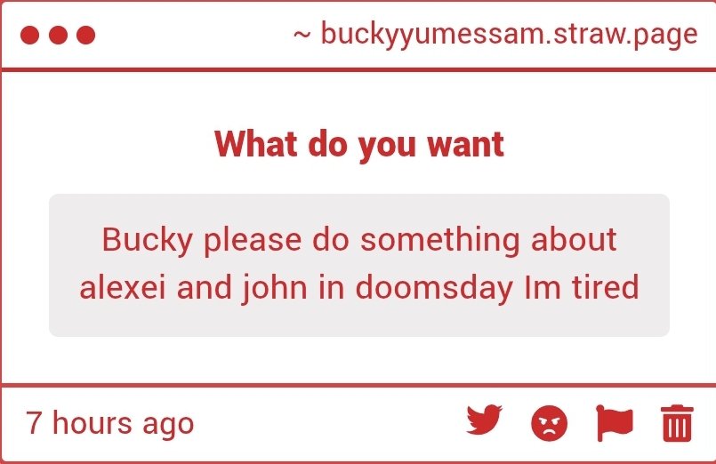captainbbbucky's tweet photo. Of course. I will—

This account has been hijacked by the Russo Brothers and Kevin Feige. Sambucky has gotten too popular and since we hate queers and POC, we have to sideline Sam and mischaracterize Bucky. You all have gotten too powerful. Anywho, have more RDJ!Doom and Cevans! https://t.co/eKML0Dkse8