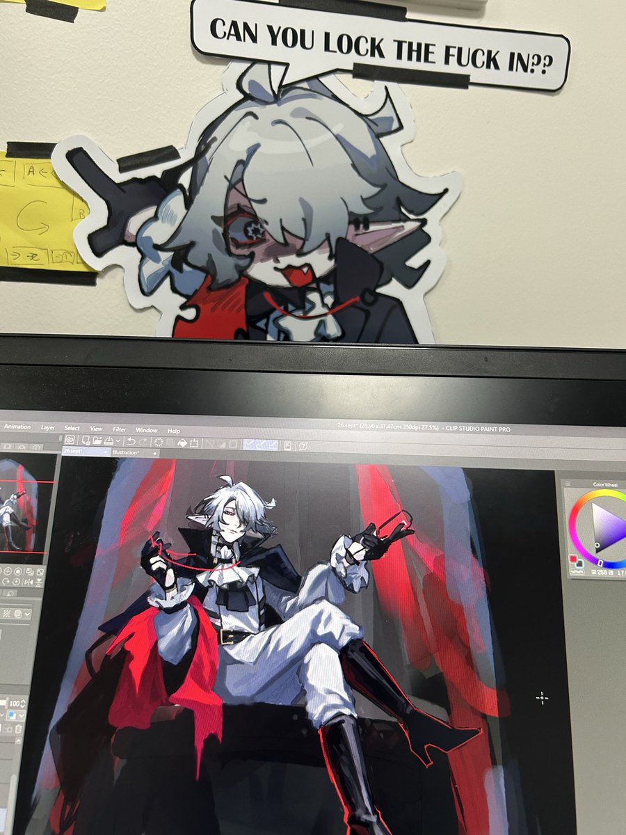 aniypy's tweet photo. this is genuinely so funny. ok my bad, i’ll lock in and finish the art of you https://t.co/fYkbApnrHx