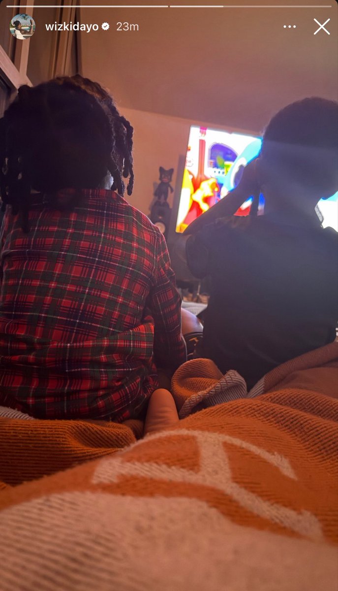 Guccistarboi's tweet photo. Beautiful daddy time with Wizkid and his kids, see Morayo 😂❤️ https://t.co/YuPlc9791Z